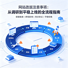 相城建站-网站改版注意事项：从调研到平稳上线的全流程指南