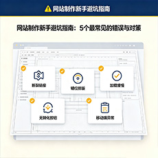 苏州建站-网站制作新手避坑指南：5个最常见的错误与对策
