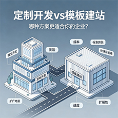 虎丘建站-定制开发vs模板建站：哪种方案更适合你的企业？