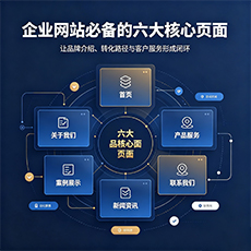 吴江建站-企业网站必备的六大核心页面