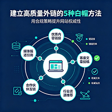 昆山建站-建立高质量外链的5种白帽方法